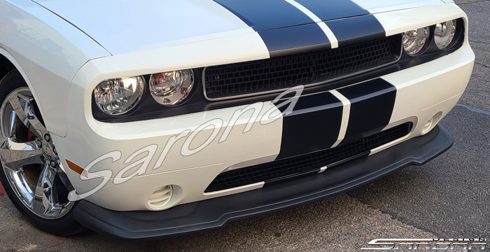 Custom Dodge Challenger  Coupe Front Add-on Lip (2011 - 2014) - $490.00 (Part #DG-011-FA)